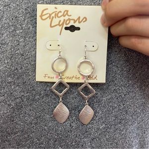 New Silver Drop Earrings!